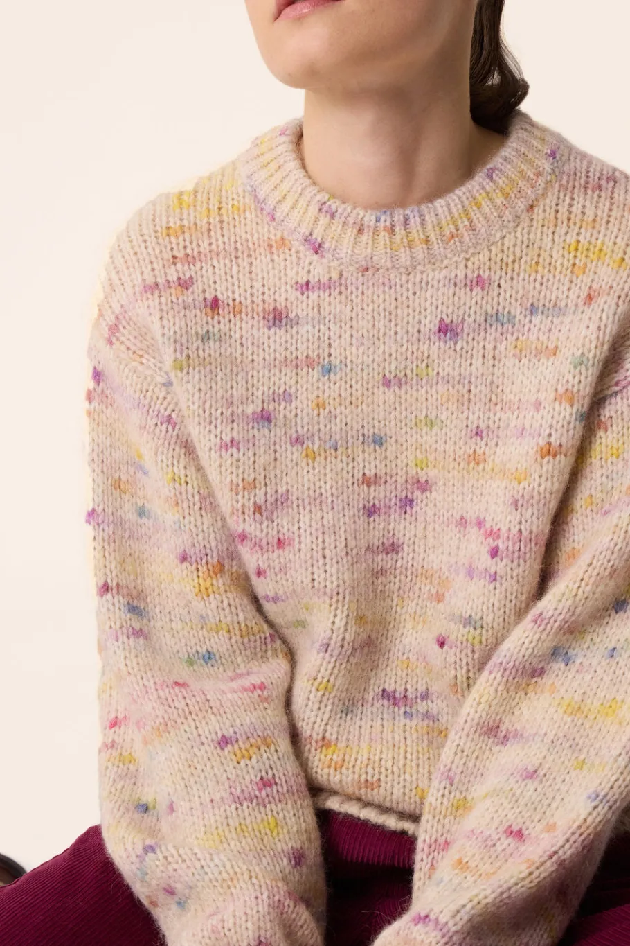 Des Petit Hauts Pull Clairette ARTY MULTICO New