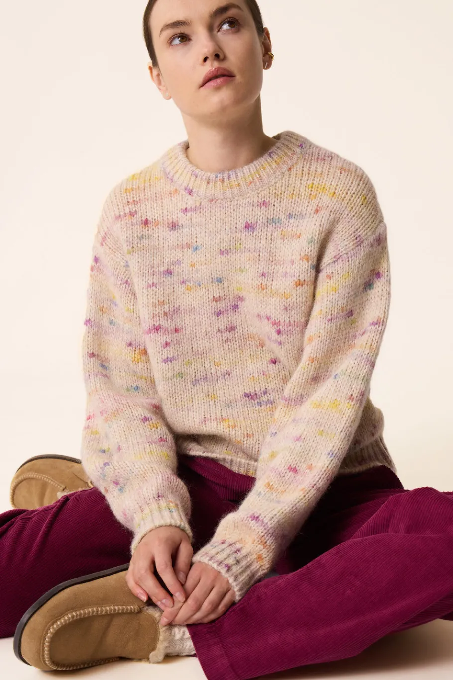 Des Petit Hauts Pull Clairette ARTY MULTICO New