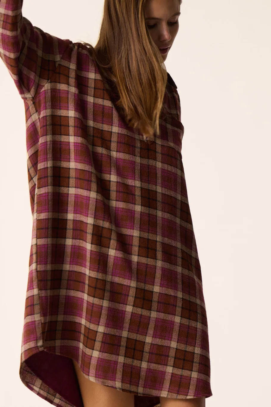 Des Petit Hauts Robe Violette MATOBO Sale