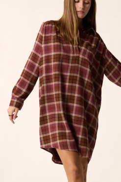 Des Petit Hauts Robe Violette MATOBO Sale