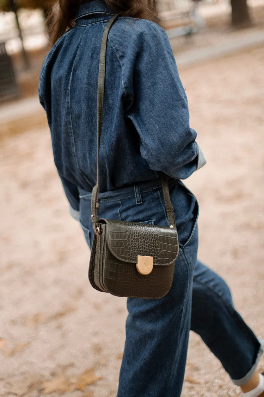 Des Petit Hauts Sac Lenny CROCO PICKLES Online