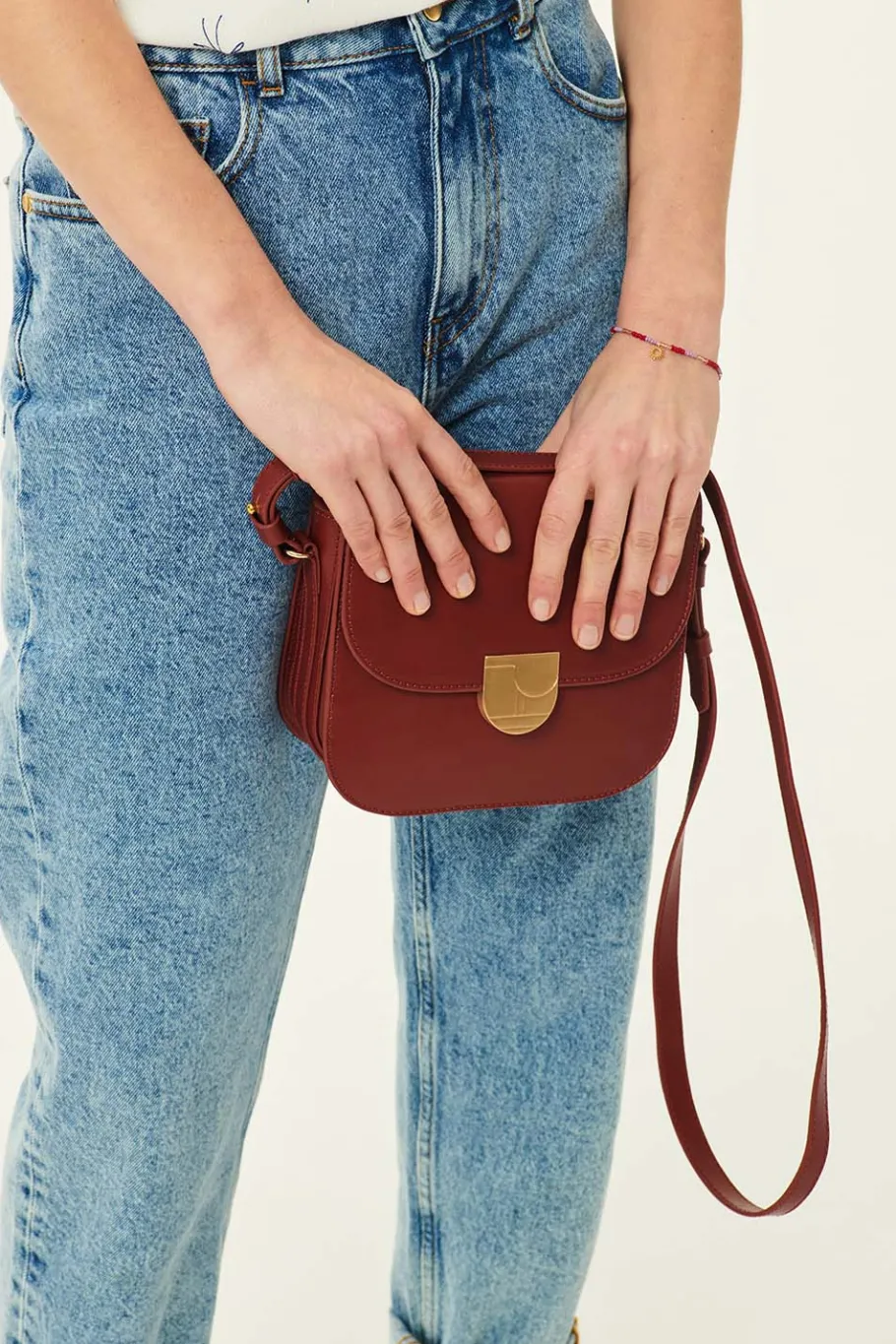Des Petit Hauts Sac Lenny PECAN Sale