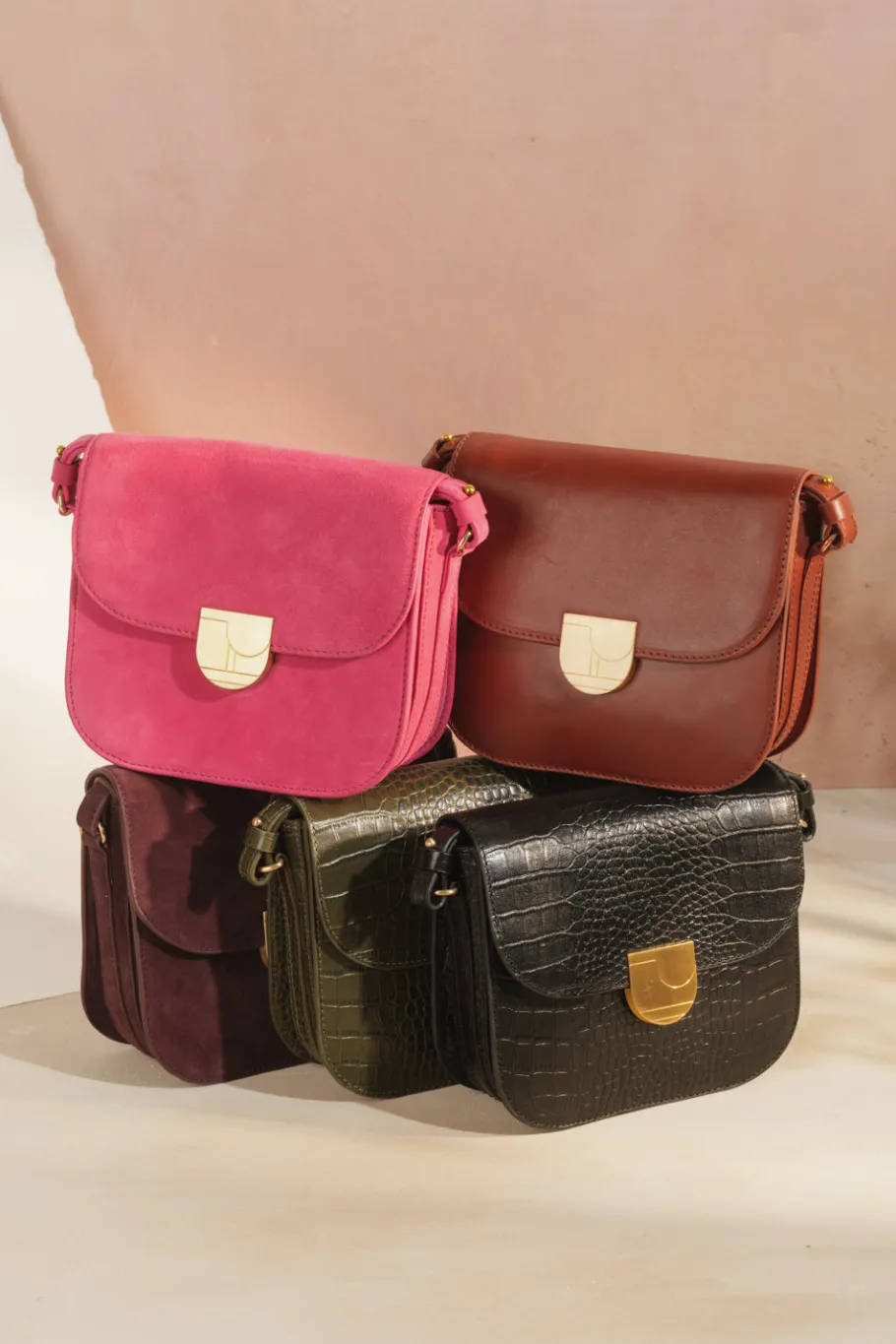 Des Petit Hauts Sac Lenny PECAN Sale