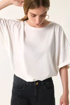 Des Petit Hauts Tee-shirt Haricia ECRU Online