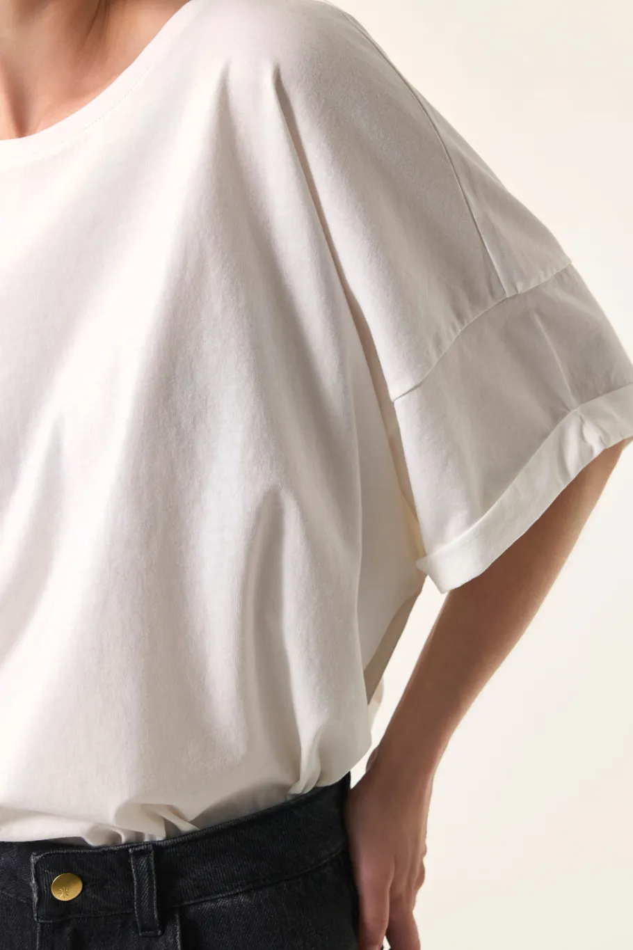 Des Petit Hauts Tee-shirt Haricia ECRU Online