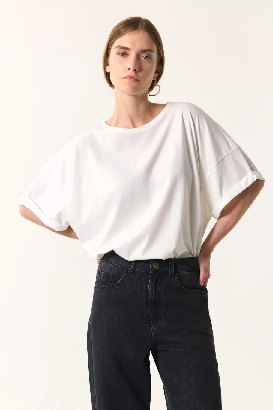 Des Petit Hauts Tee-shirt Haricia ECRU Online