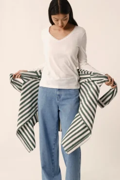 Des Petit Hauts Tee-shirt Izolene ECRU Clearance