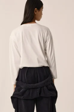 Des Petit Hauts Tee-shirt Janana ECRU Best