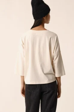 Des Petit Hauts Tee-shirt Janou CREME New