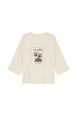 Des Petit Hauts Tee-shirt Janou CREME New