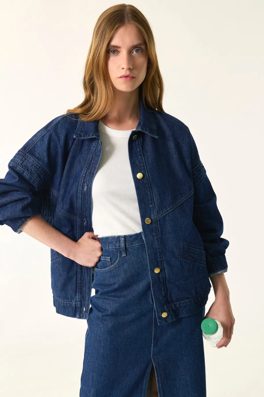 Des Petit Hauts Veste Loubia INDIGO Hot