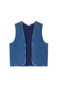 Des Petit Hauts Veste Loucy MIDDLE BLUE Discount