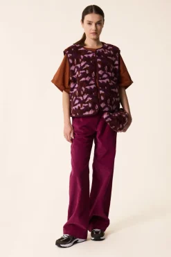 Des Petit Hauts Veste maille sans manches Kadi MANITOU BRUYERE Sale