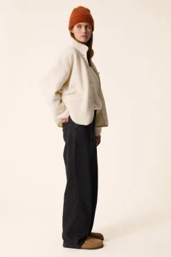 Des Petit Hauts Veste maille Zlavina CREME New