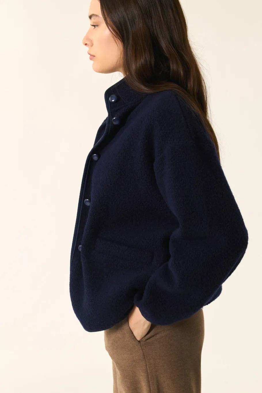 Des Petit Hauts Veste maille Zlavina MARINE New