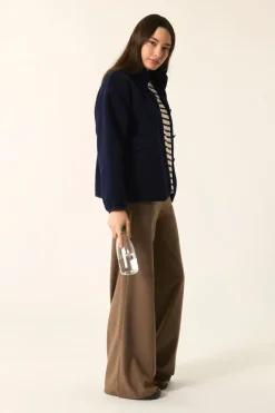 Des Petit Hauts Veste maille Zlavina MARINE New