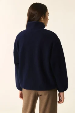 Des Petit Hauts Veste maille Zlavina MARINE New